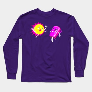 Sun Hug Ice Cream Scream Long Sleeve T-Shirt